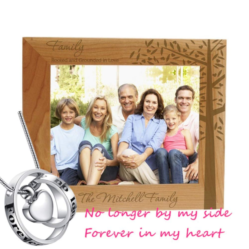 [Australia] - Murinsart Forever In My Heart Stainless Steel Heart Cremation Urns Necklace Pendant Locket for Human Dog Cat Pet Ashes Memorial Funeral Keepsake Ash Holder Circle Rings Charm Decor Jewelry,Silver Nana 