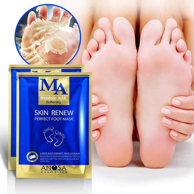 [Australia] - Anosa Mandelic Acid Skin Renewal Foot Mask (1 Pair) 