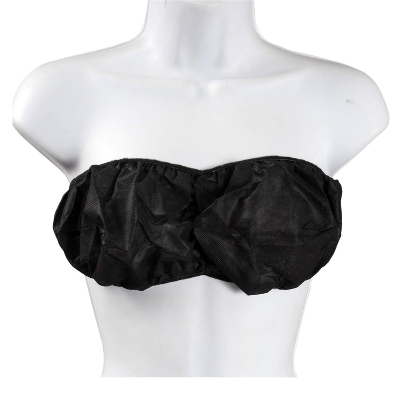 [Australia] - 50 Pack Womens Disposable Vacation Bra Strapless Underwear Individually Wrapped General Size for Beauty Salon, SPA, Spray Tanning 