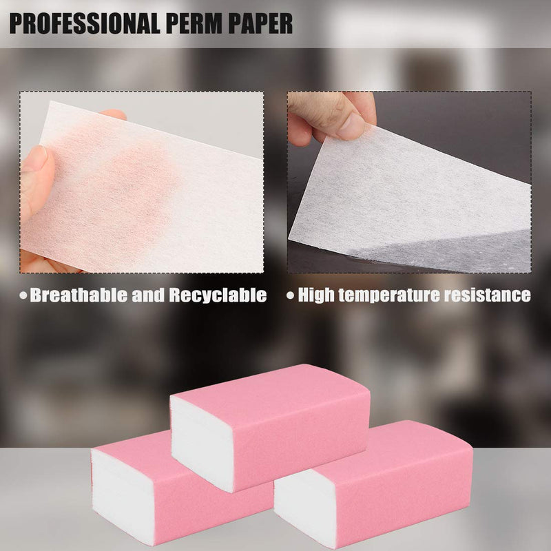 [Australia] - Beomeen Hair Perms Paper, 360 Sheets Salon Perm End Papers Hair Curling Tissue Paper Hairdressing Styling Tool for Hair Perming Hair Perm Rods Pads 