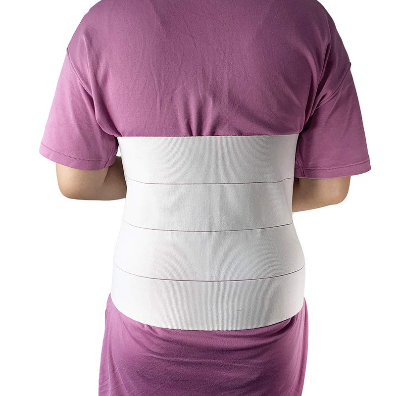 [Australia] - Abdominal Binder Post Surgery for Women Men Belly Binder Stomach Compression Abdominal Belt After Surgery Abdomen Binder Compression Support Waist Binder Bariatric C Section Belly Wrap (33-39 in) 