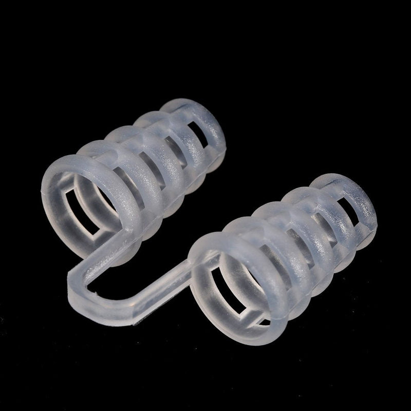 [Australia] - Fournyaa Snoring Stopper, Snoring Clip, Nose Cones, Hollowed-out 4PCS for Smoothly Breath Sleep Anti-snore Device Sleeping Aid Stopper 