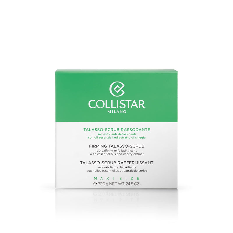 [Australia] - COLLISTAR Talasso Exfoliating Scrub Firming Detoxifying Salts with Essential Oils of Cherry Maxi Jar 700 gr 