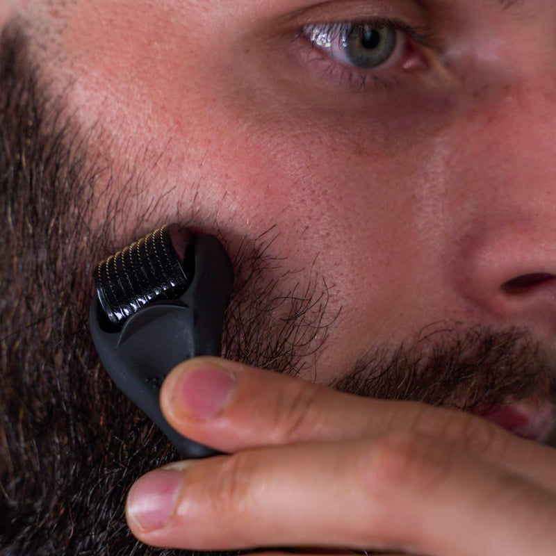 [Australia] - Derma Roller for Hair & Beard Growth - High Quality Titanium Micro Needling Roller 0.3mm - Best Hair Reactivating Roller 