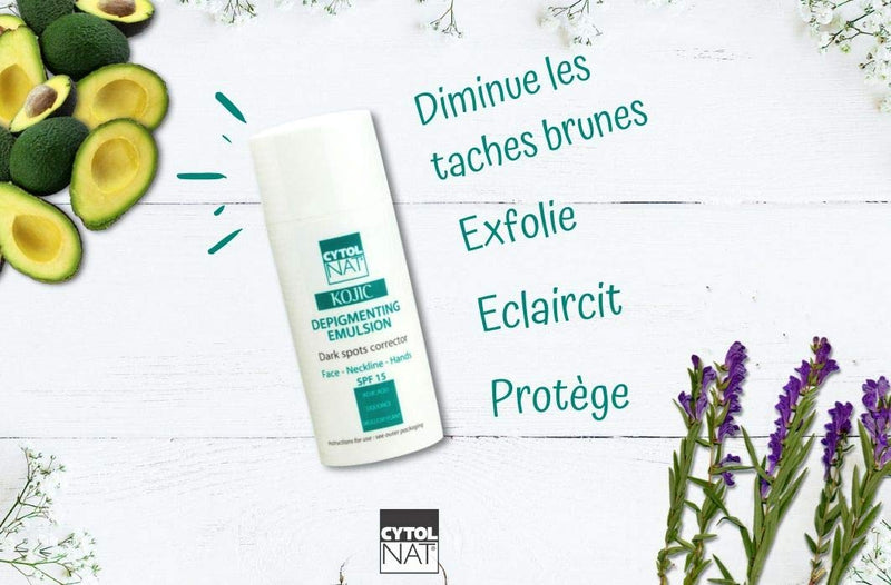 [Australia] - CYTOLNAT¬Æ Kojic 30 ml ‚Äì Depigmenting Emulsion 30 ml - Care of brown spots - Face, d√©collet√©, hands - SPF 15. 