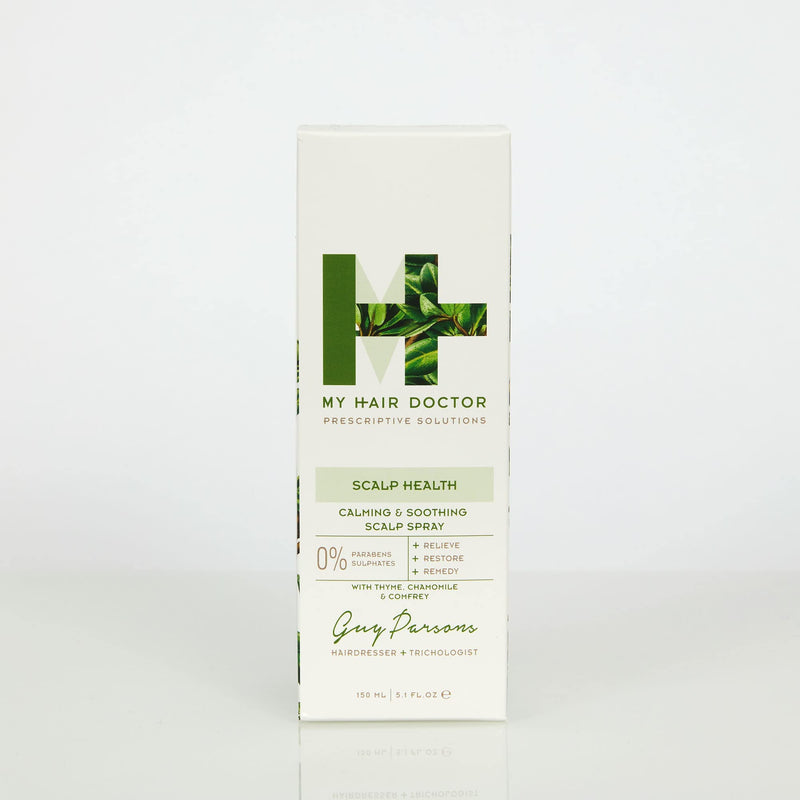 [Australia] - My Hair Doctor Spray For Scalp Psoriasis, Repair Dry, Itchy, Flaky & Sensitive Scalp & Dandruff, Soothing & Calming Vegan Haircare with Chamomile Extract, 150ml 