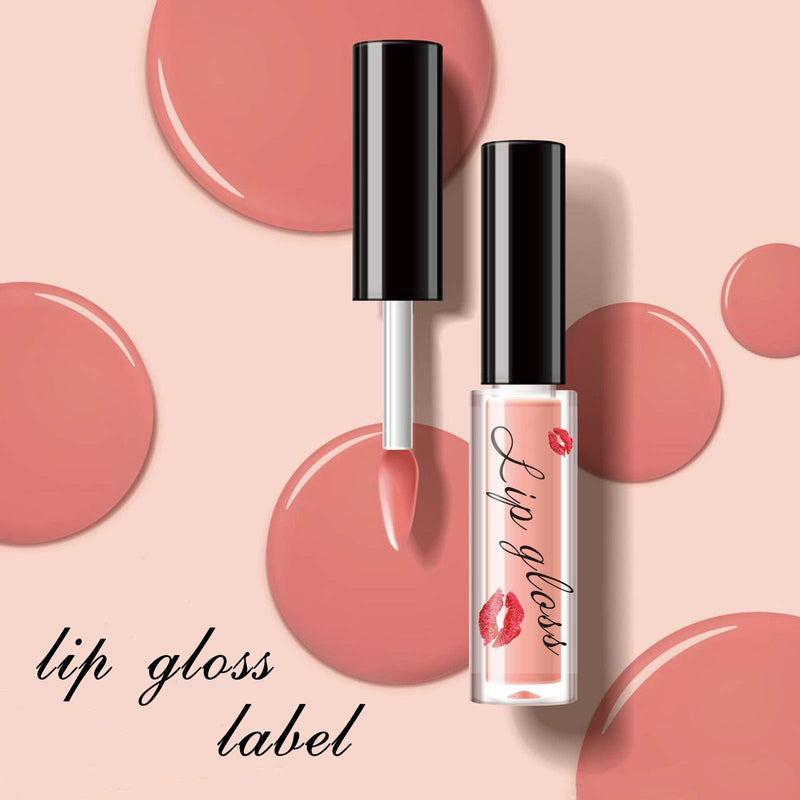 [Australia] - OTTAND Clear Lip Gloss Labels, lip gloss stickers Design A 