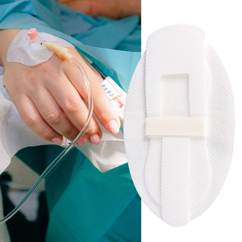 [Australia] - EXCEART 10Pcs Catheter Legband Holder Sticker Catheter Tube Holder Leg Strap Urine Bag Holder Stabilization Device Fixation Tape Wrap Band Fasteners for Elderly Man Woman 