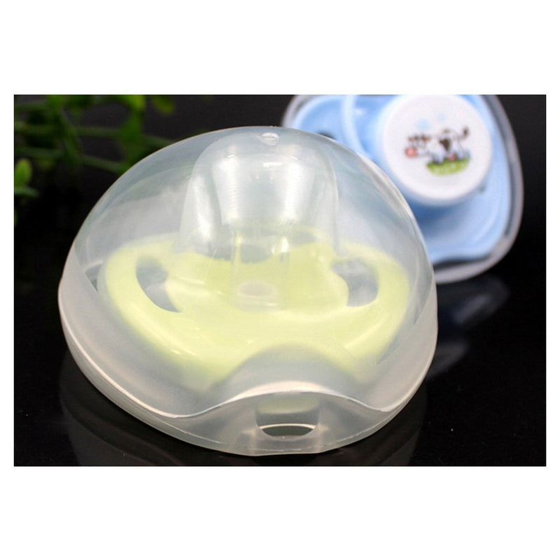 [Australia] - pengxiaomei 2 Pack Dummy Case, Transparent Pacifier Case Soother Pod Pacifier Holder Box for Kids 