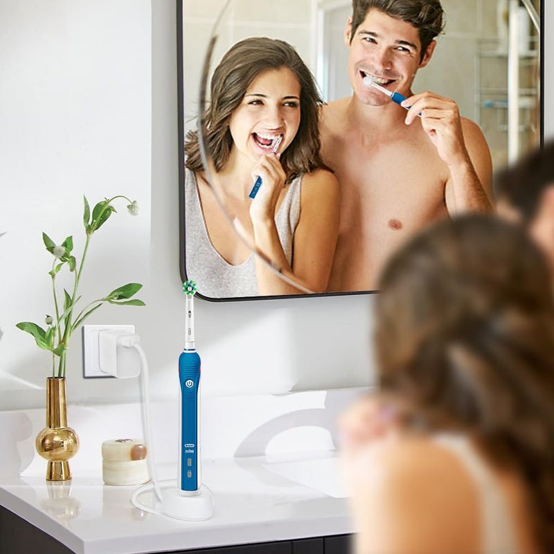 [Australia] - LOPHE Electric Toothbrush Charger, Toothbrushes Charging Adapter with Inductive Charging Base, Waterproof Portable Replacement USB Plug Charger, Travel Toothbrush Charger 