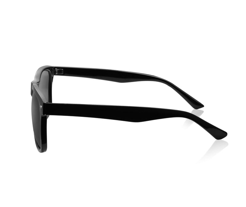 [Australia] - Komonee Drifter Sunglasses Classic Style Retro Sun Shades Eye Glasses UV400 Protection Unisex For Men Women Golf Cycling Sports Fishing Travel Black 