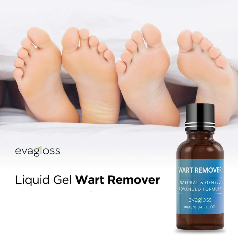 [Australia] - Natural Wart Remover, Maximum Strength, Painlessly Removes Plantar, Common, Genital Warts Infections, Advanced Liquid Gel Formula, Proven Results 10 ml (Pack of 1) 