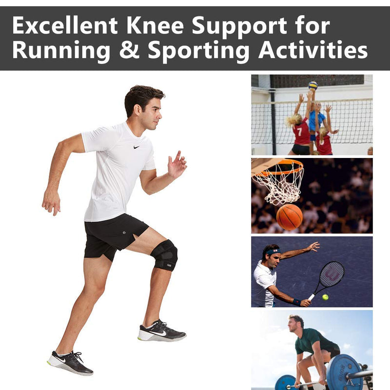 [Australia] - ComfiLife Knee Brace – Knee Support for Meniscus Tear, Arthritis Pain, ACL, LCL, MCL – Open Patella, 3 Point Adjustable Straps, Breathable Non-Slip Comfort for Men & Women (XX-Large) 2X-Large (Pack of 1) 
