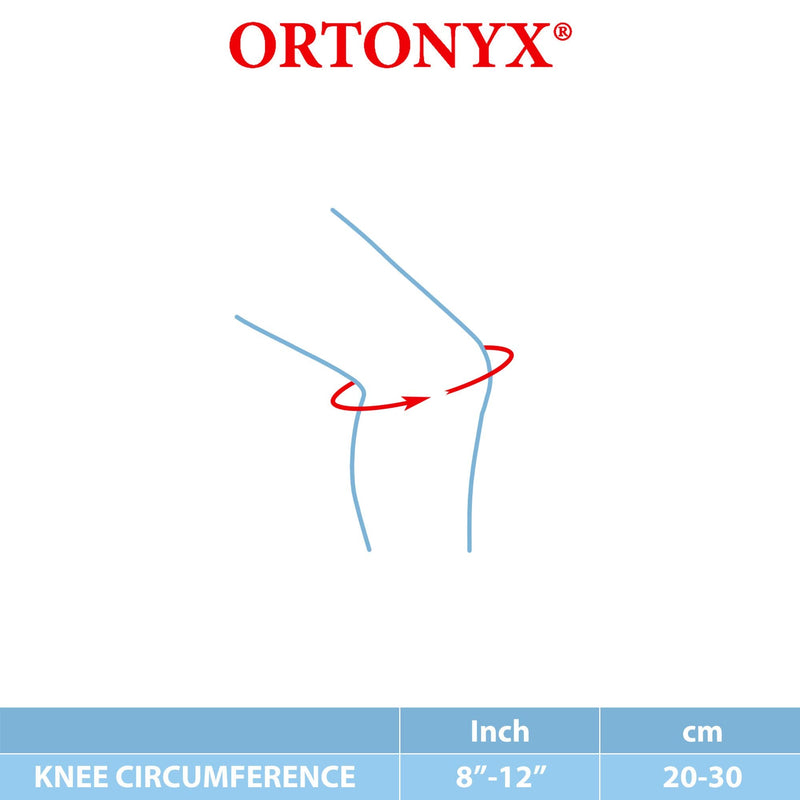 [Australia] - ORTONYX Kids Knee Immobilizer - Breathable and Lightweight - Straight Leg Support - Knee Splint - Height 10 " / ACJB2117GN-1 10 Inch (Pack of 1) Green 