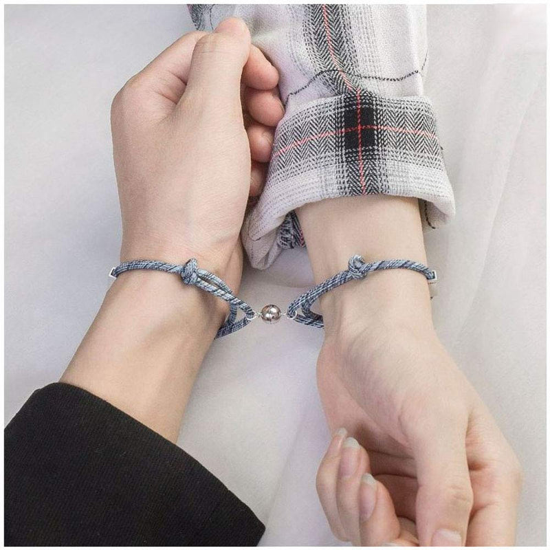 [Australia] - BUUFAN 2PCS Couple Promise Rings Set Sun and Moon High Polish Opening Rings for Lovers Best Friends 4pcs colorful rope bracelets and rings 