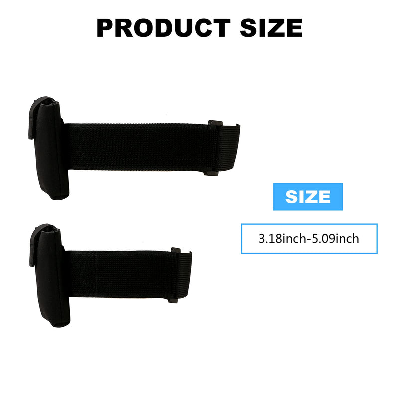 [Australia] - Insulin Pump Belt, Adjustable Diabetes Arm Band for Diabetic Insulin Pump, Insulin Pump Case for Adults & Kids, Diabetic Pouch Belt for Sports, Diabetic Supplies Compatible with t:Slim/t:Slim X2 (Arm) Black L- Arm 