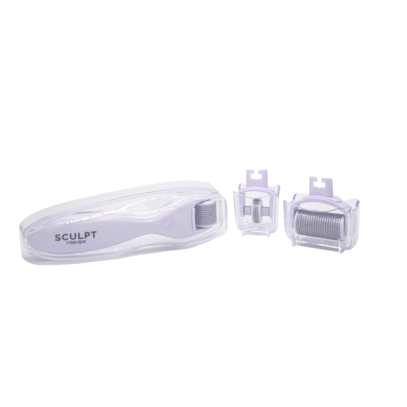 [Australia] - Miss Spa Sculpt Roller Dermy Microneedling Set for Face and Body, Dermaroller Set for Face, Lips and Body 