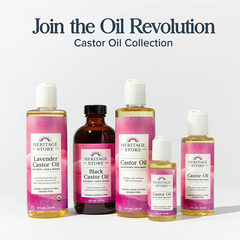 [Australia] - Heritage Store Castor Oil, 32 Ounce 