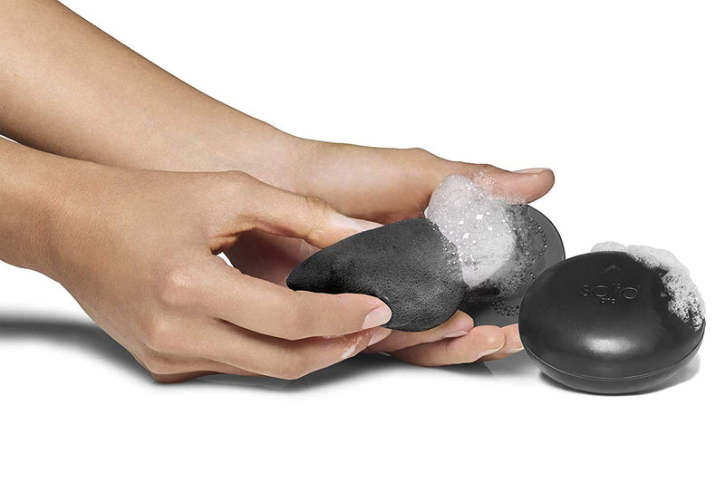 [Australia] - BEAUTYBLENDER Charcoal Infused BLENDERCLEANSER Solid Pro for Cleaning Makeup Sponges & Brushes, 5.3 ounces 