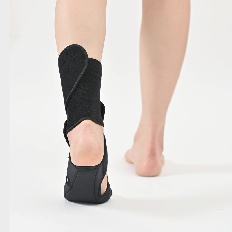[Australia] - NEOFECT Drop Foot Brace - Breathable Neoprene, Foot Drop, Adjustable Ankle Brace, Achilles Tendonitis, Plantar Fasciitis, Stroke, TBI, ALS, MS, Bone Fracture, AFO, ASO (Right) RIGHT 