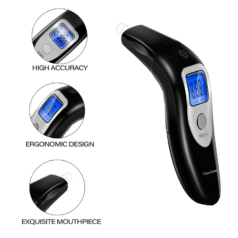 [Australia] - Lencool Ketone Meter, Ketosis Breath Analyzer, Keto Meter with 10 Mouthpieces 