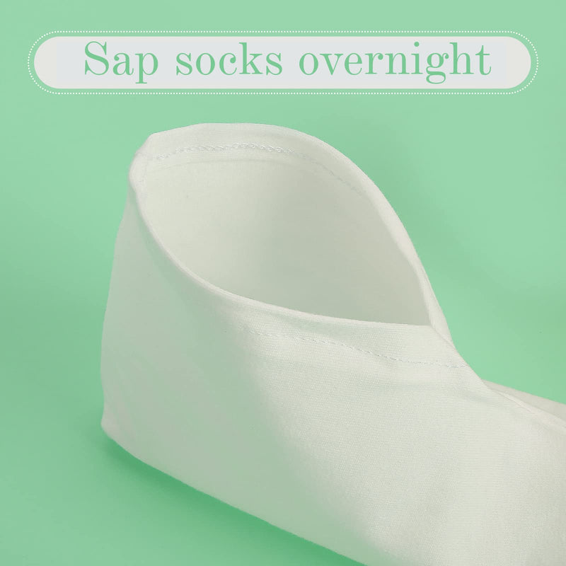 [Australia] - Sibba 5 Pairs Moisturizing Socks Overnight, Cosmetic Moisturizing Socks for Women and Men, Lotion Moisturizing Socks Spa Overnight Absorbing for Dry Cracked Feet 
