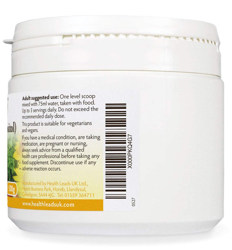 [Australia] - Inositol (Myo-Inositol) Powder 300g, Also Called Vitamin B8, High Absorption, Vegan, Magnesium Stearate Free & No Nasty Additives, Non-GMO, Includes Free Scoop, Produced in Wales 