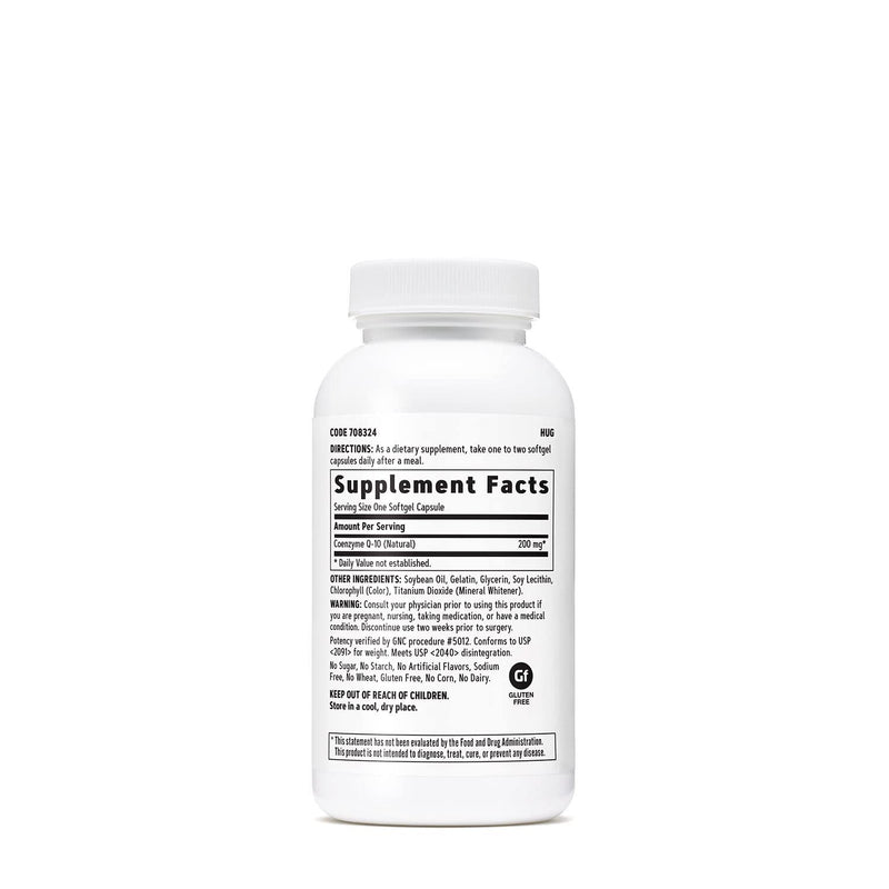 [Australia] - GNC CoQ-10 200 mg - 60 Softgels 