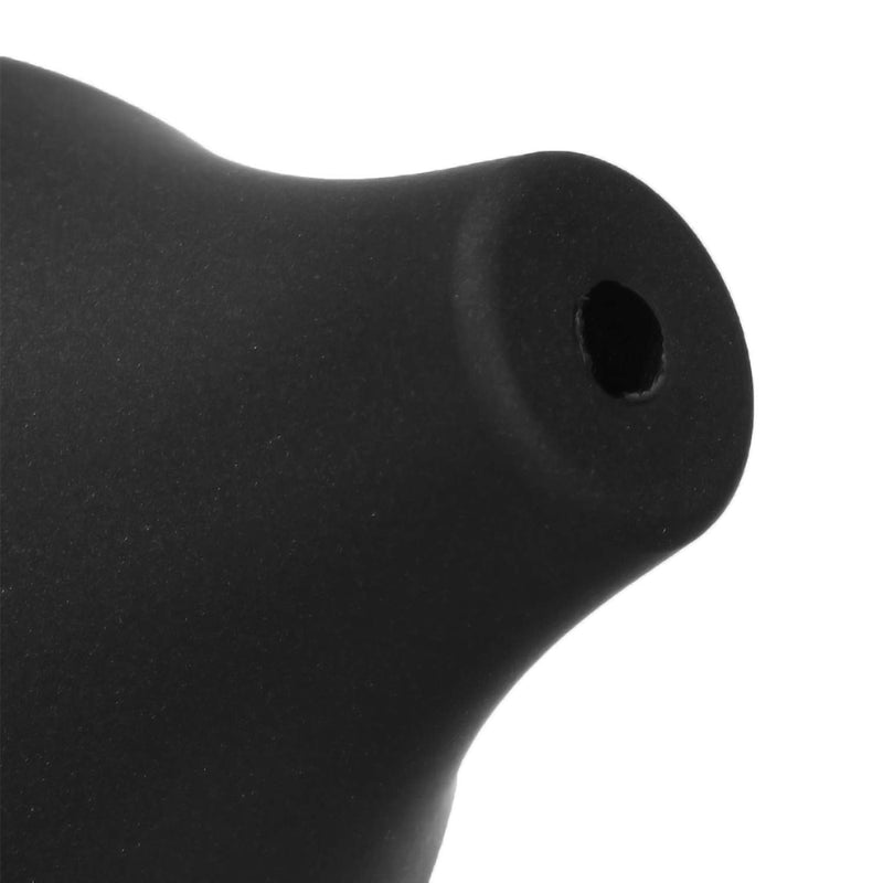 [Australia] - Abyclean Rectal Enema Bulb for Men - Anal Douche for Women, BPA and Phthalates Free Reusable Vaginal or Anal Clyster Cleaner with Soft and Smooth Nozzle, 220ML, Black 