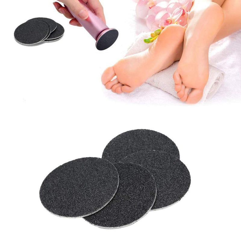[Australia] - Healifty 60pcs Replacement Sandpaper Discs Pedicure Foot Sanding Pads for Electric Callus Remover Foot File (80 Grit) 80 grit 