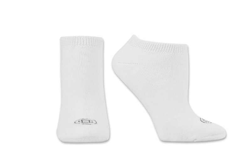 [Australia] - Doctor's Choice Diabetic Socks, No Show, Medium, Sock Size 9-11, White, 4 Pairs 