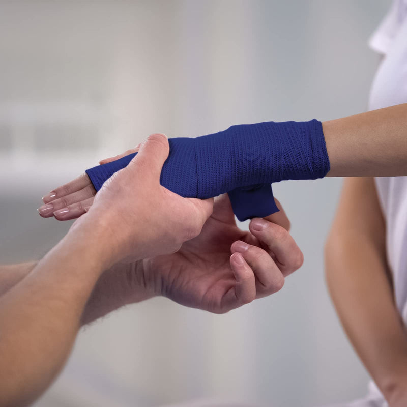 [Australia] - 12 Pack Self Adherent Stretch Bandage Roll, Vet Tape Wrap 4 Inch x 5 Yards for Sports, First Aid Kit (12 Colors) 