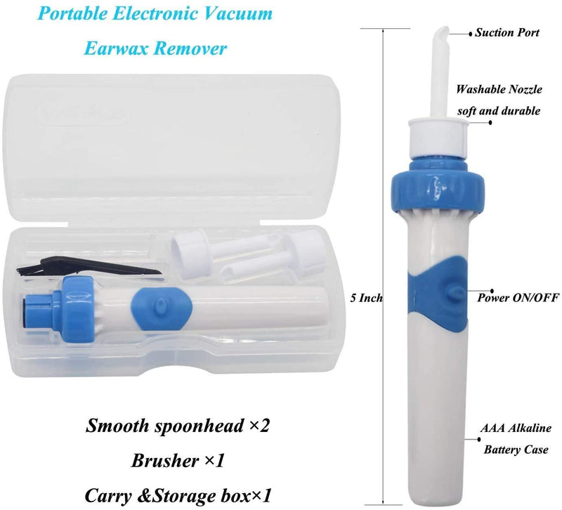 [Australia] - TopQuaFocus Earwax Removal Kit, Earwax Cleaner Earwax Remover Irrigation Tool, 16.9oz Ear Washer Bottle 6pcs Ear Picks for Adults & Kids Cleaning(Clear) 500ml-classic 