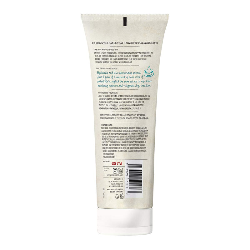 [Australia] - Curlsmith - Weightless Air Dry Cream - Vegan Leave-In Conditioner for Any Hair Type, Smooths Hair (8 fl oz) 8 Fl Oz (Pack of 1) 