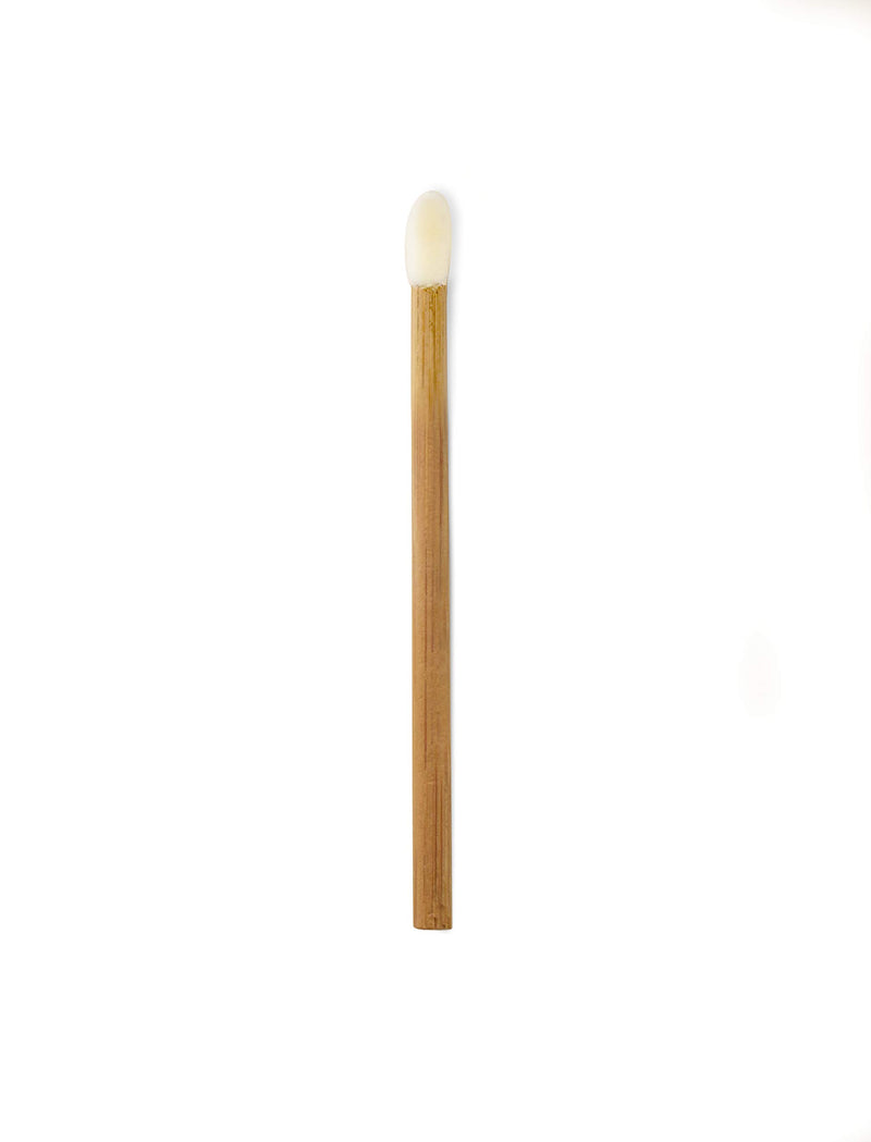 [Australia] - Artist's Choice Eco Friendly Bamboo Lip Gloss Applicators - Sponge Tip for Effortless Blending, Soft Pad with Angled Edges for Precise Control, Single-Use Option for Professionals 