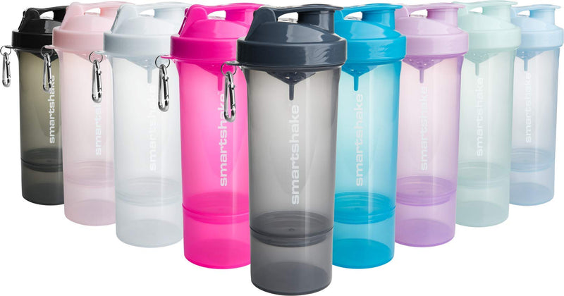 [Australia] - Slim Shaker Bottle, 500 ml Capacity, Neon Pink 