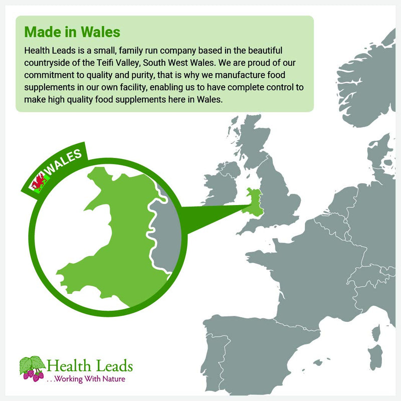 [Australia] - Folic Acid 1000mcg x 90 Capsules, Supports Normal Maternal Tissue Growth During Pregnancy, Prenatal, Magnesium Stearate Free, Formulated and Made in Wales 
