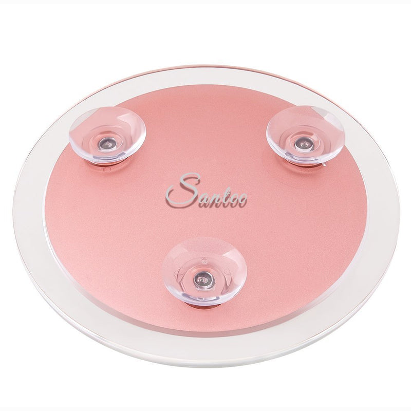 [Australia] - 15X Magnifying Mirror - with 3 Mounting Suction Cups - Used for Precise Makeup - Eyebrows/Tweezing - Blackhead/Blemish Removal - Bathroom/Travel Makeup Mirror - 6 Inch Round (Rose Gold) 15X Magnified 