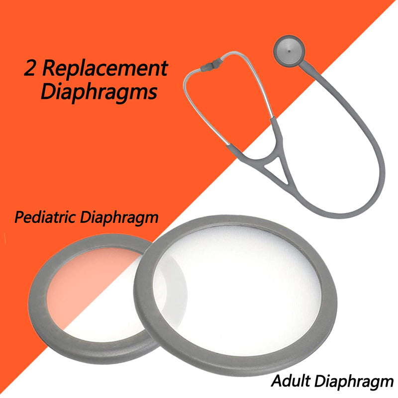 [Australia] - Replacement Accessories Kit Fits Classic 3, Cardiology 3 & Cardiology 4 Stethoscope for Littman Stethoscope Replacement Parts & Stethoscope Bell Cover and Ear Tips Replacement Parts. 