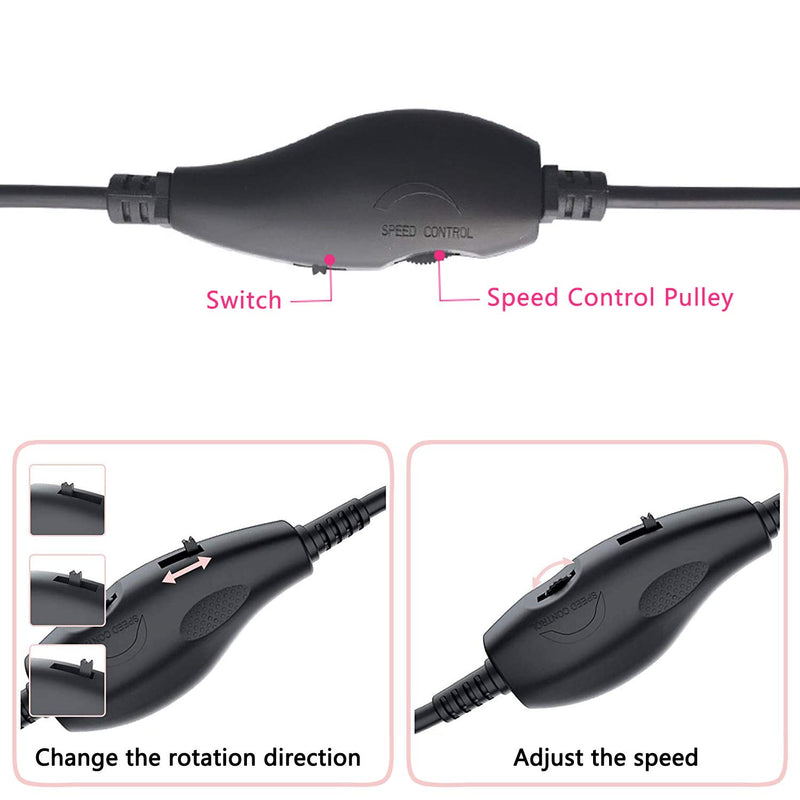 [Australia] - Electric Nail Drill Power Cord, AC DC Adapter Charger Power Cord Compatible with MelodySusie/AIRSEE/AUTENPOO/COSITTE/KITCCI Portable Electric Nail Drill 