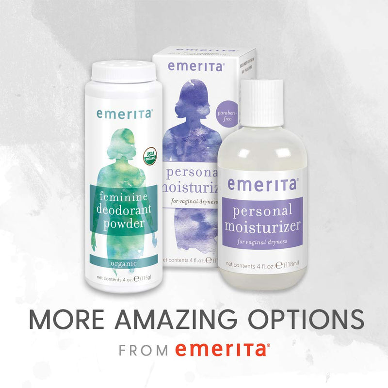 [Australia] - Emerita Feminine Cleansing & Moisturizing Wash | Gently Cleanses & Deodorizes | Formulated to Help Support Healthy Vaginal pH | Aloe, Chamomile | 4 oz 