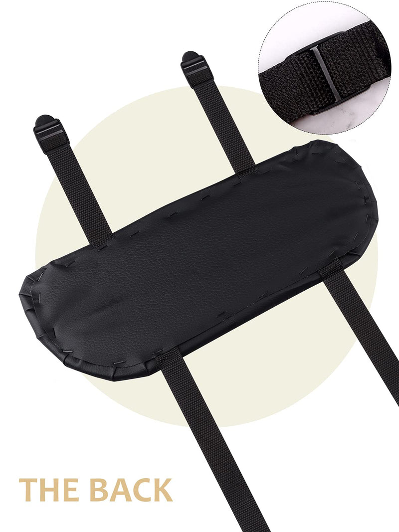 [Australia] - TOROKOM Soft Sponge Hanging Arm Rest for Massage Table, Hanging Arm Rest Sling Board Hanging Arm Rest Shelf Armrest Support for Massage Table SPA Beauty Salon Bed(Black) 