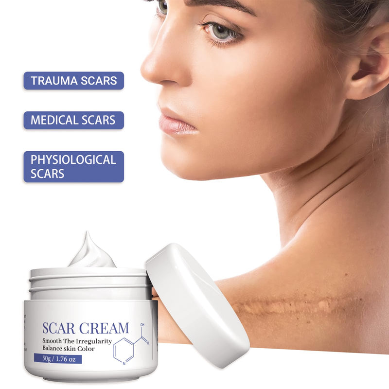 [Australia] - Scar Cream - Scar Removal Cream - Skin Repair Cream for Old and New Scars - Scar Treat Gel for Surgical Scars Acne Scars, C-Section, Burns, Stretch Marks 