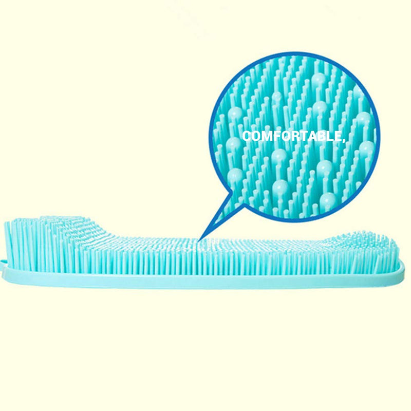 [Australia] - LifeBest Shower Foot Scrubber Brush Cleaner Massager Exfoliating Massage Mats Dead Skin Massage Pad Shower Foot Massager Cleaner Brush 