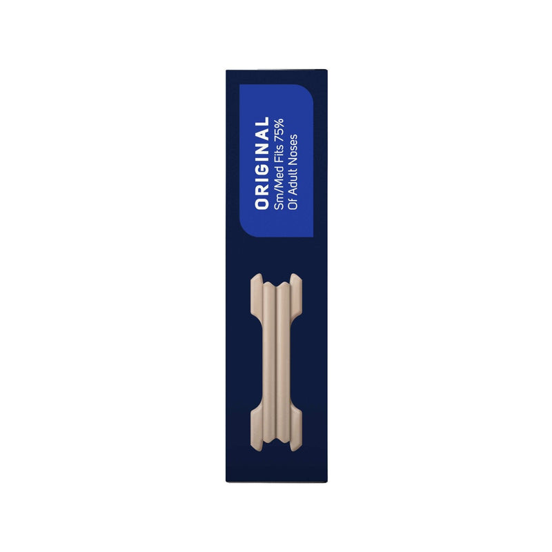 [Australia] - Breathe Right Original Tan Small/Medium Drug-Free Nasal Strips for Nasal Congestion Relief 30 Count (Pack of 2) 