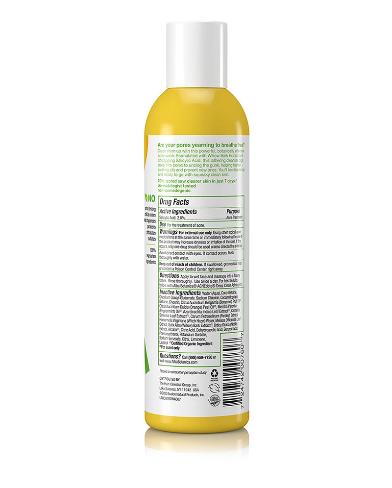 [Australia] - Alba Botanica Acnedote Maximum Strength Deep Pore Wash, 6 Oz 1 