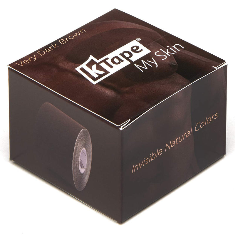 [Australia] - K-Tape My Skin - 5m Roll - Very Dark Brown 