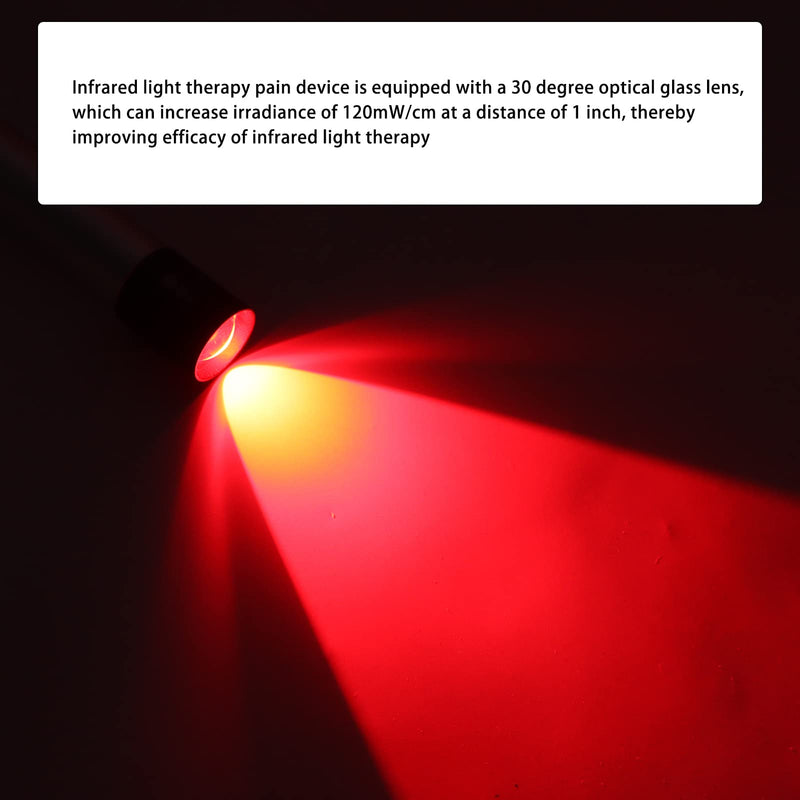 [Australia] - Light Massage Lamp Device,Portable Red Lamp Light Infrared Device USB Rechargeable for Muscle Reliever,Knee,Shoulder,Back,LightTorch Device for Pain Relief 