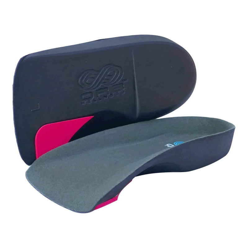 [Australia] - 3/4 High Density Rigid Deep Heel Cradle Insole Over Pronation Plantar Fasciitis Wedge Knee Pain Shin Splints. M 7-8.5 