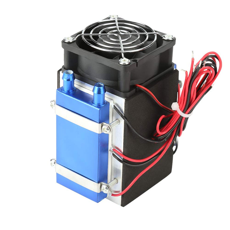 [Australia] - Semiconductor Cooler DC 12V 4/6 Chip Semiconductor Refrigeration Machine Cooler DIY Radiator Air Cooling Device(DC 12V 4 Chip) DC 12V 4 Chip 